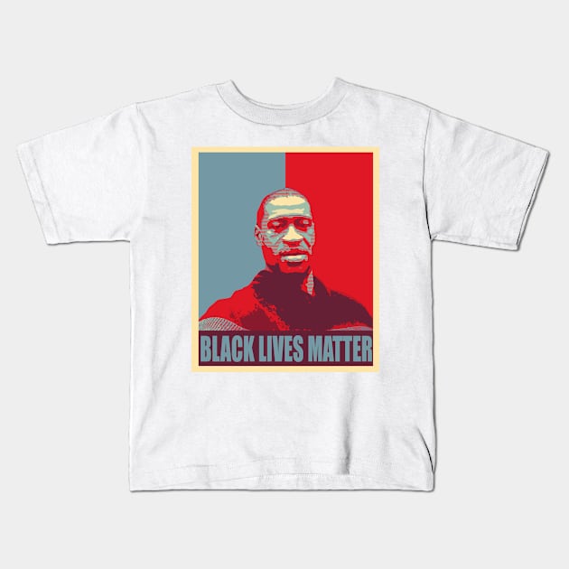 I CAN'T BREATHE,no to racism, floyd, Black live, black lives matter Kids T-Shirt by RedoneDesignART